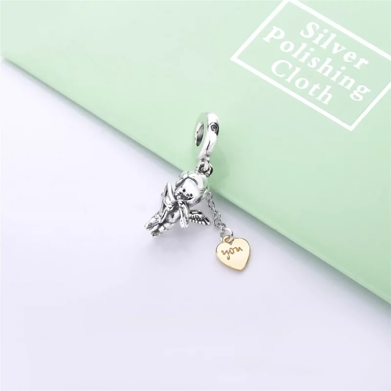 (afbeelding voor) Pandora Shine Cupido En Jij Hangende Bedel 767796CZ - Bekijken 3