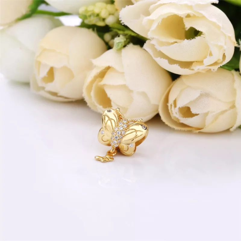 (afbeelding voor) Pandora Shine Decoratieve Vlinder Hangende Bedel 767899CZ - Bekijken 2