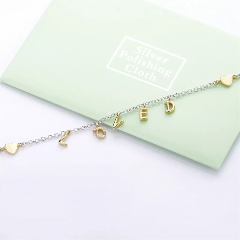 (afbeelding voor) Pandora Shine Loved Script Armband 567804 - Bekijken 3