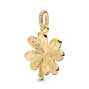 Pandora Shine Lucky Klavertje Vier Hanger 367935CZ (afbeelding voor) Pandora Shine Lucky Klavertje Vier Hanger 367935CZ