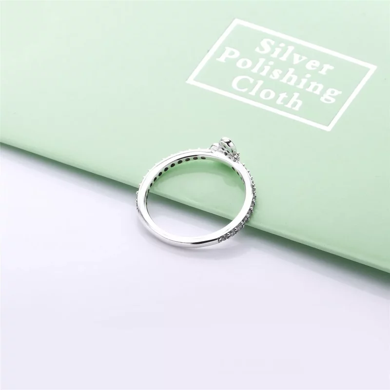 (afbeelding voor) Pandora Zilveren Bedazzling Vlinder Ring 197948CZ - Bekijken 4