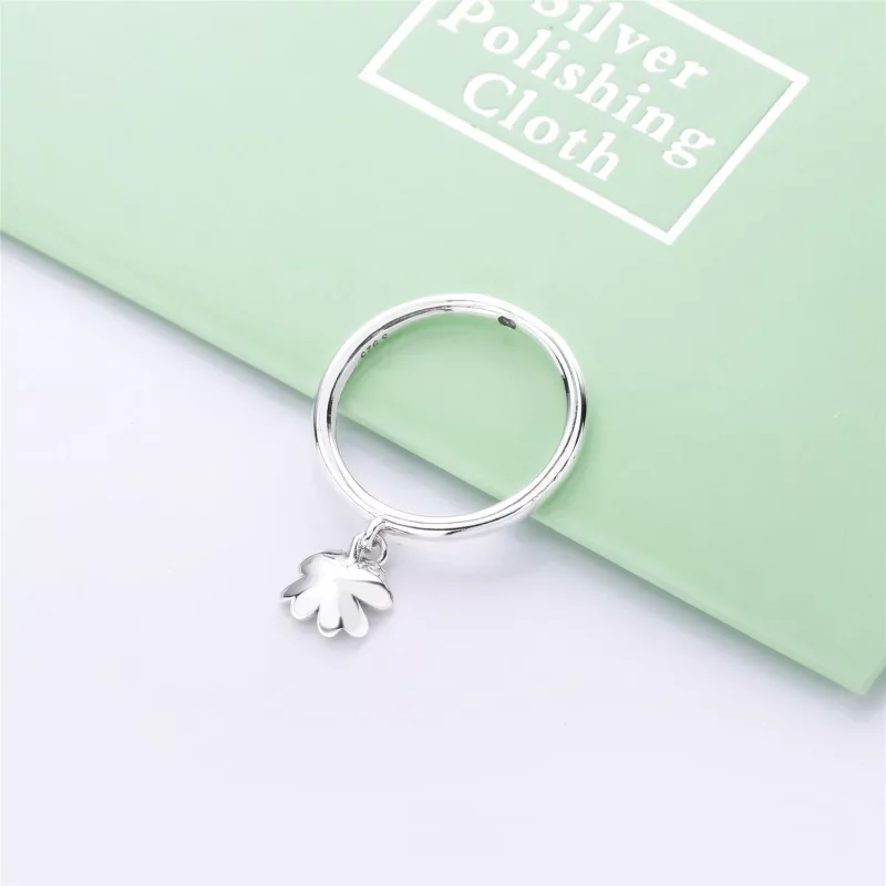 (afbeelding voor) Pandora Zilveren Bungelende Klaver Ring 197938 - Bekijken 4