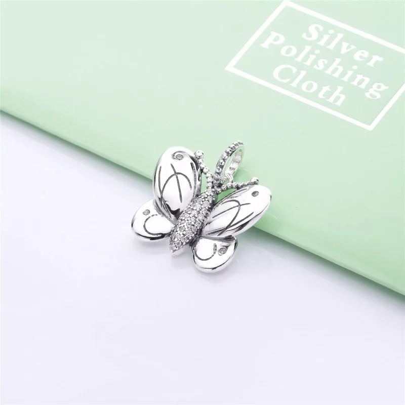 (afbeelding voor) Pandora Zilveren Decoratieve Vlinder Bedel 797880CZ - Bekijken 2