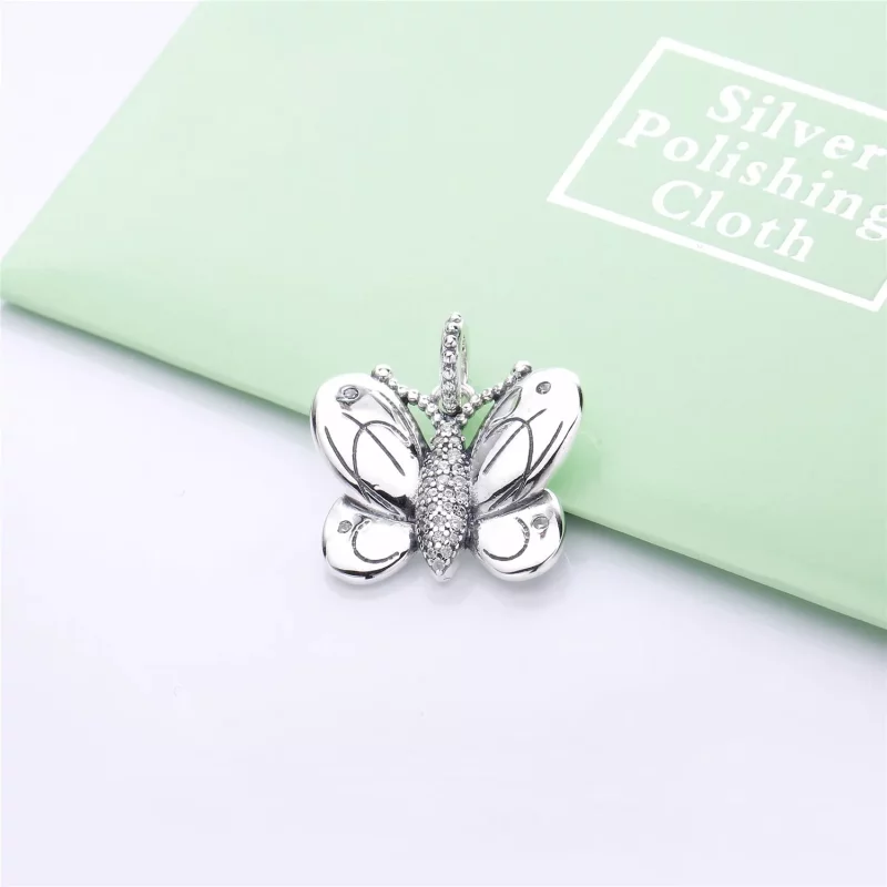 (afbeelding voor) Pandora Zilveren Decoratieve Vlinder Bedel 797880CZ - Bekijken 3