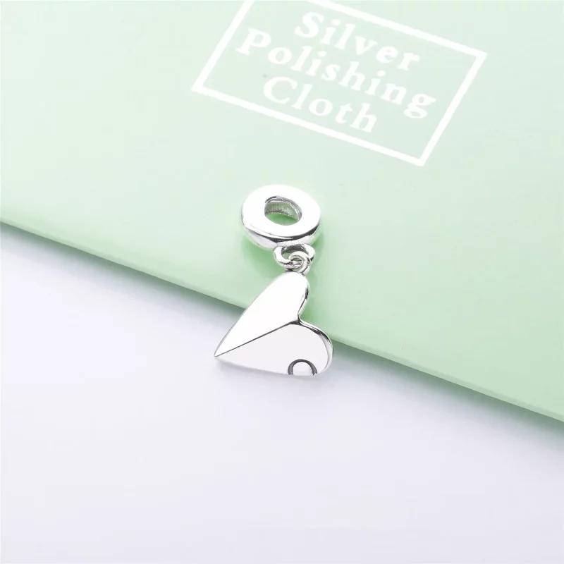 (afbeelding voor) Pandora Zilveren Hart Papier Vliegtuig Hangende Bedel 797876CZ - Bekijken 3