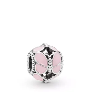 (afbeelding voor) Pandora Zilveren Roze Vlinders Bedel 797855En160