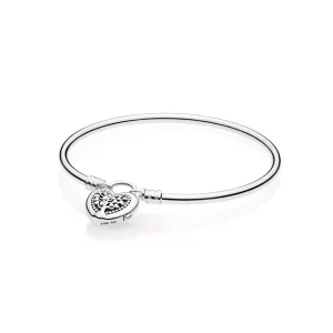 Pandora Moments Bangle, Flourishing Hearts - 597101-17 (afbeelding voor) Pandora Moments Bangle, Flourishing Hearts - 597101-17