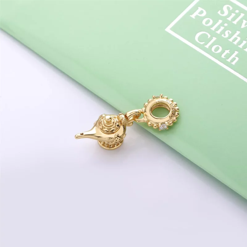(afbeelding voor) Disney, Pandora Magic Lamp Bedel - 768038CZ - Bekijken 3