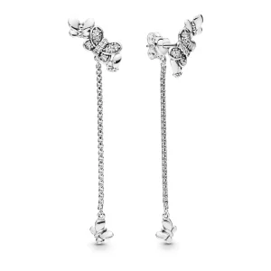Pandora Bedazzling Butterflies Oorbellen - 297964CZ (afbeelding voor) Pandora Bedazzling Butterflies Oorbellen - 297964CZ