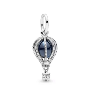 (afbeelding voor) Pandora Blue Hot Air Balloon Bedel - 798064Nmb