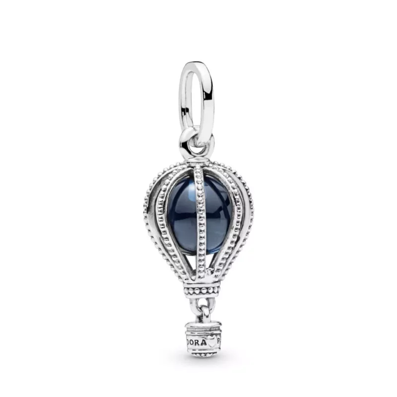 (afbeelding voor) Pandora Blue Hot Air Balloon Bedel - 798064Nmb