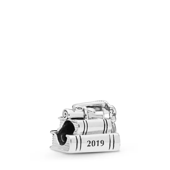 (afbeelding voor) Pandora Cap, Book & Scroll Bedel - 798034