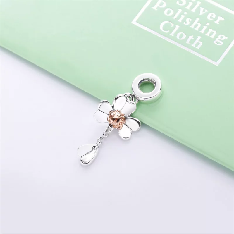(afbeelding voor) Pandora Clover & Ladybird Bedel - 787877 - Bekijken 2