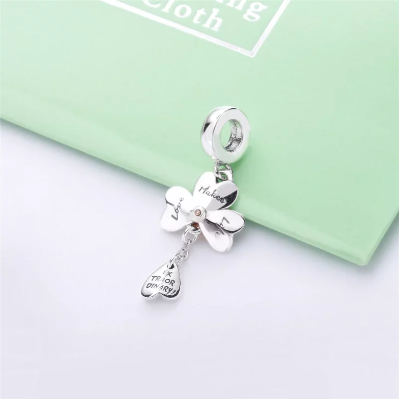 (afbeelding voor) Pandora Clover & Ladybird Bedel - 787877 - Bekijken 3