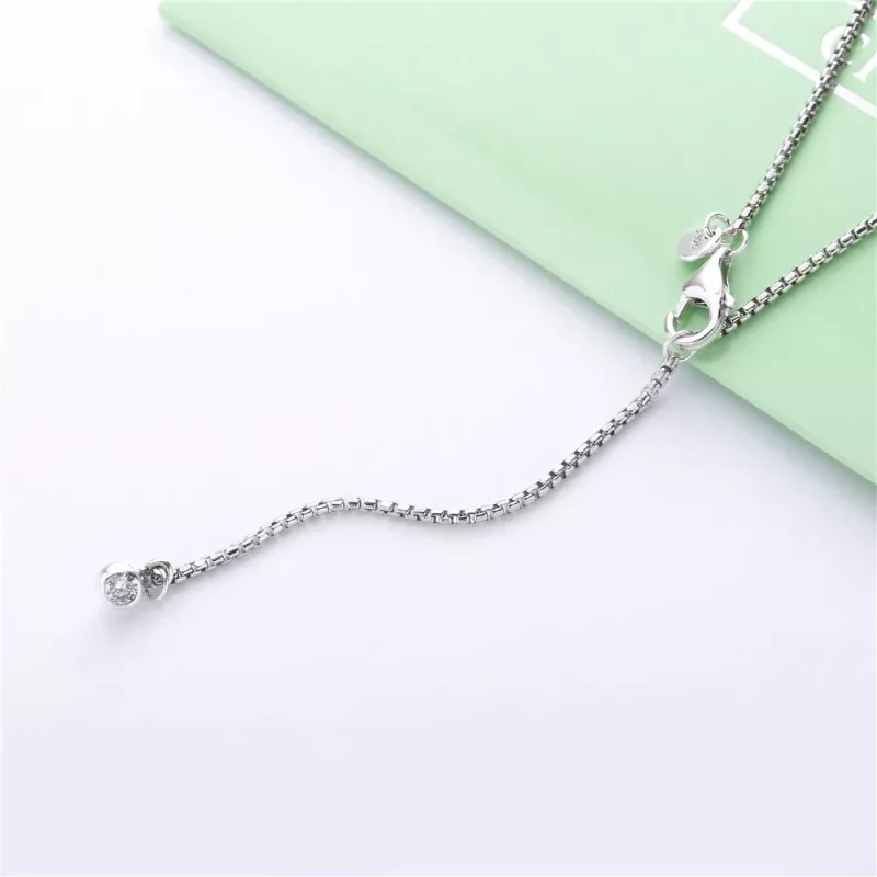 (afbeelding voor) Pandora Dazzling Dancing Butterflies Ketting - 397911CZ - Bekijken 4