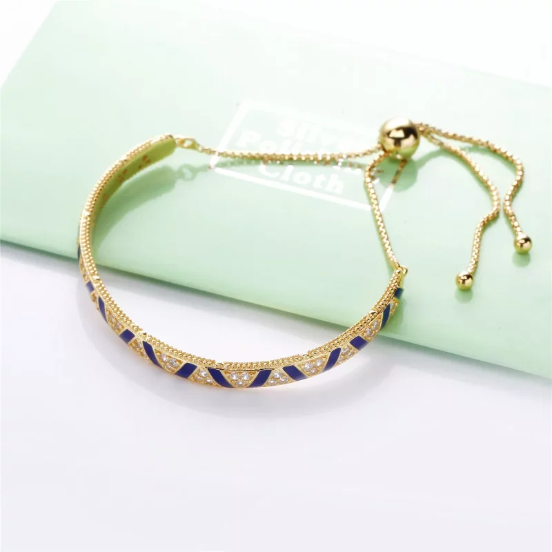 (afbeelding voor) Pandora Exotic Stones & Stripes Sliding Armband - 568051CZ - Bekijken 3