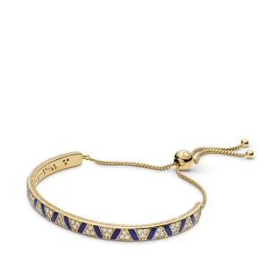 (afbeelding voor) Pandora Exotic Stones & Stripes Sliding Armband - 568051CZ