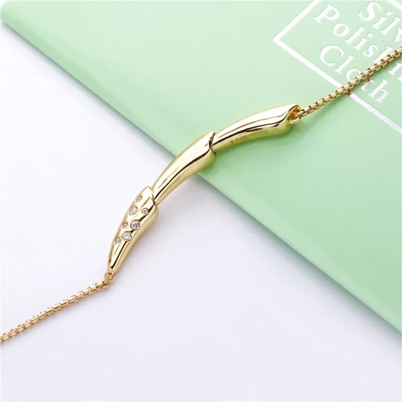 (afbeelding voor) Pandora Flower Stem Ketting - 367958CZ-50 - Bekijken 3