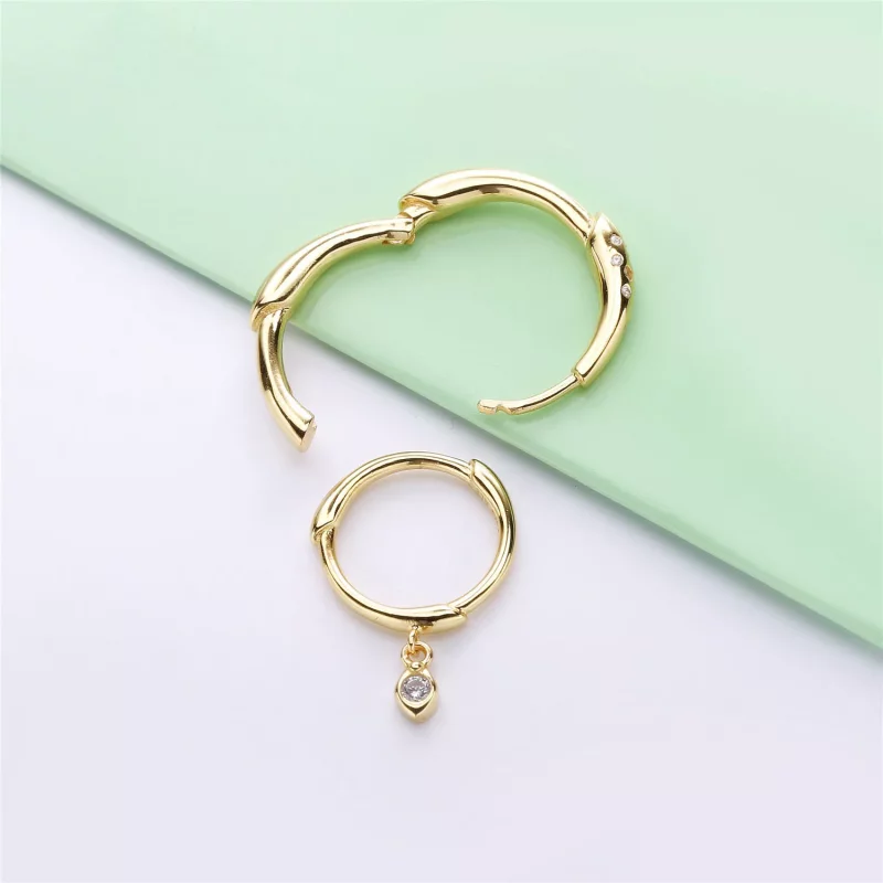 (afbeelding voor) Pandora Flower Stem Oorbellen - 267927CZ - Bekijken 4