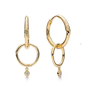 (afbeelding voor) Pandora Flower Stem Oorbellen - 267927CZ