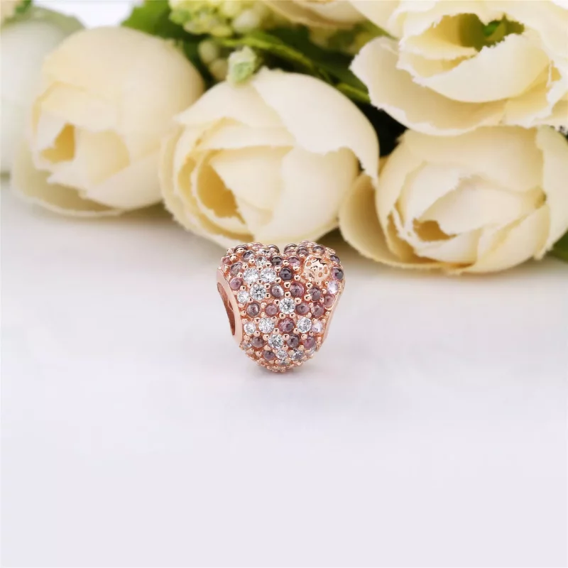 (afbeelding voor) Pandora Gleaming Ladybird Heart Bedel - 787894Npomx - Bekijken 2