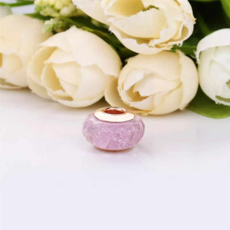 (afbeelding voor) Pandora Glittering Grooves Murano Bedel - 788107 - Bekijken 4