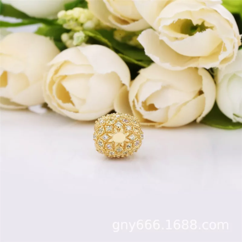 (afbeelding voor) Pandora Golden Pineapple Bedel - 767904CCZ - Bekijken 4