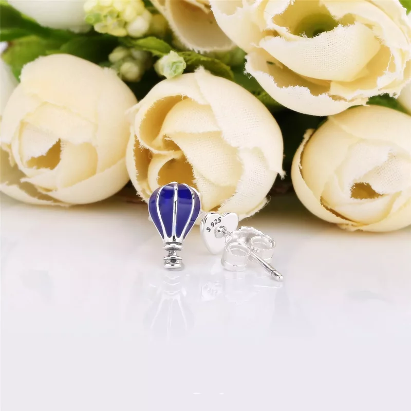 (afbeelding voor) Pandora Hot Air Balloon & Heart Oorbellen - 298058En195 - Bekijken 3