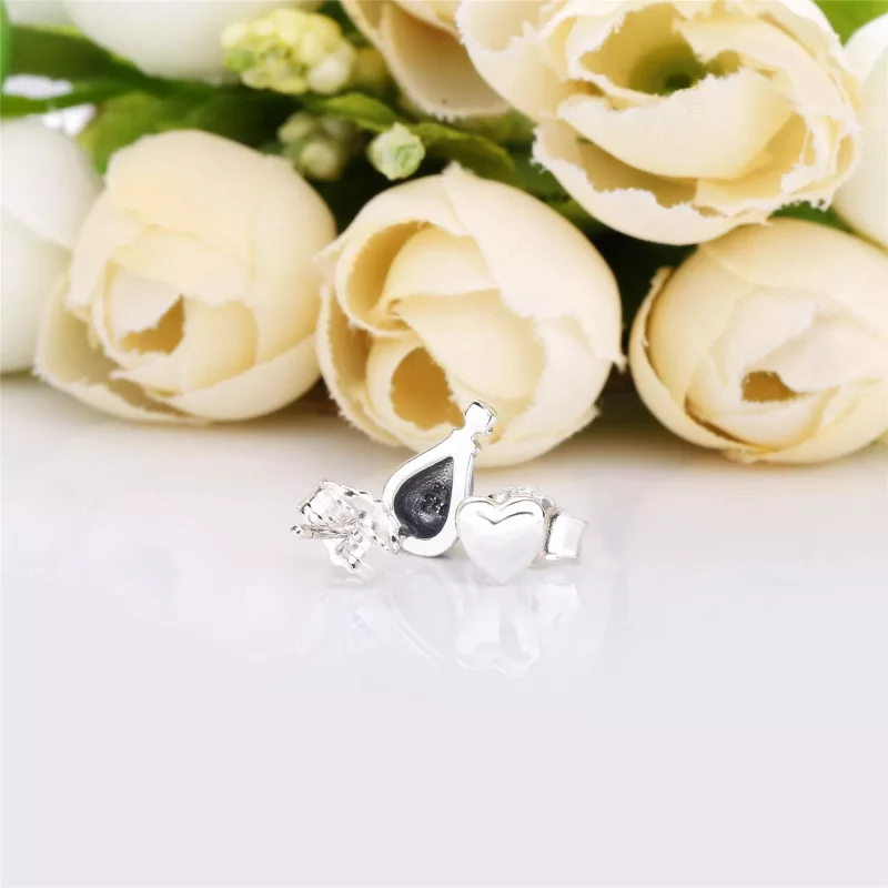 (afbeelding voor) Pandora Hot Air Balloon & Heart Oorbellen - 298058En195 - Bekijken 4