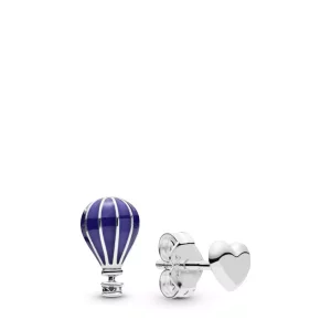 (afbeelding voor) Pandora Hot Air Balloon & Heart Oorbellen - 298058En195