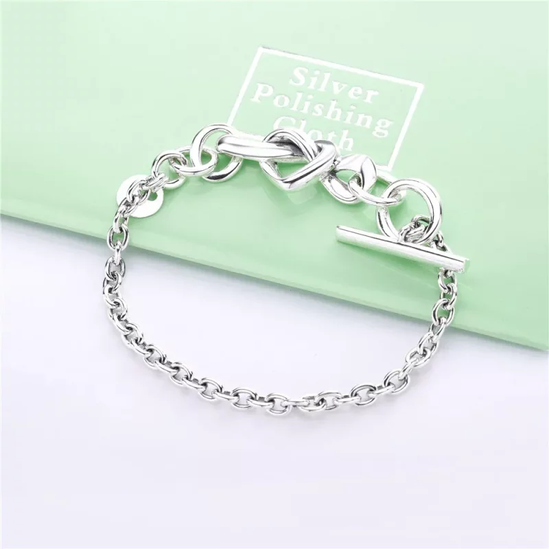 (afbeelding voor) Pandora Knotted Heart Armband - 598100 - Bekijken 2