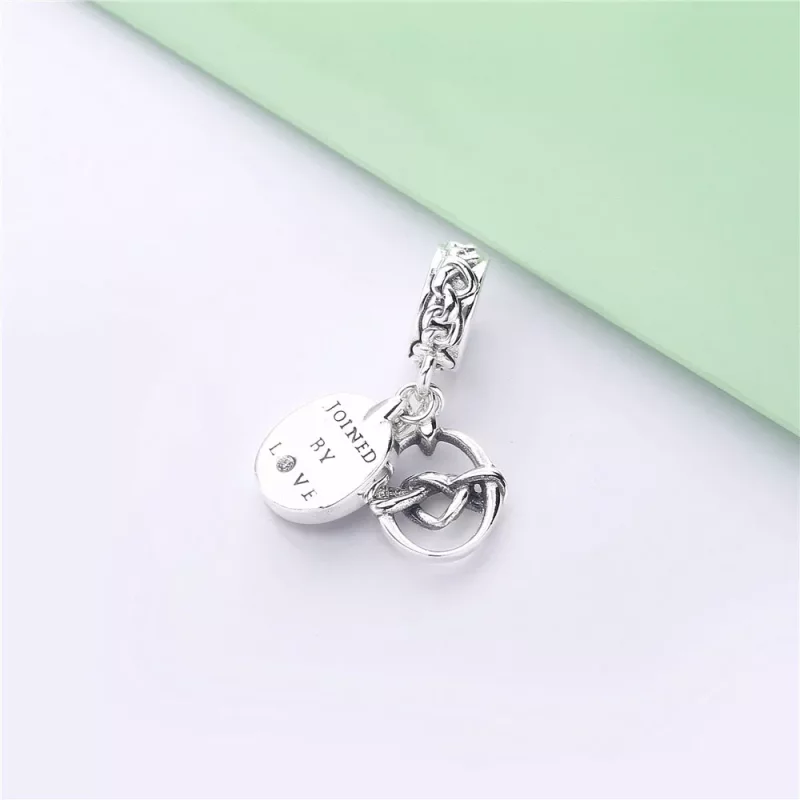 (afbeelding voor) Pandora Knotted Hearts Bedel - 798095CZ - Bekijken 4