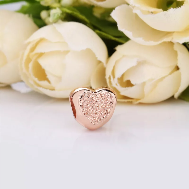 (afbeelding voor) Pandora Matte Brilliance Heart Bedel - 787881 - Bekijken 2