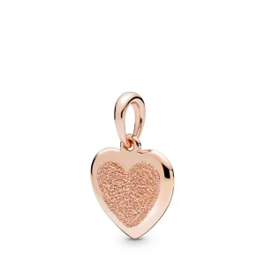 Pandora Matte Brilliance Heart Hanger - 387926 (afbeelding voor) Pandora Matte Brilliance Heart Hanger - 387926