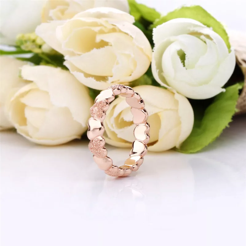 (afbeelding voor) Pandora Matte Brilliance Hearts Ring - 187950 - Bekijken 3