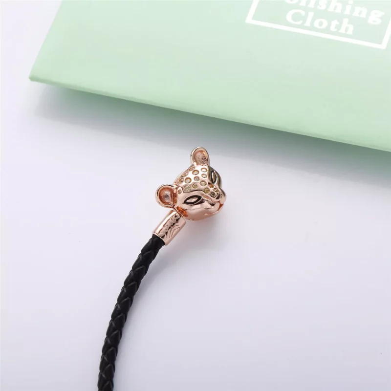 (afbeelding voor) Pandora Moments Woven Leather Armband - 588053Cbk-S - Bekijken 3