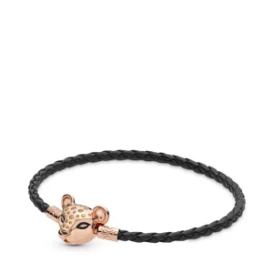 (afbeelding voor) Pandora Moments Woven Leather Armband - 588053Cbk-S