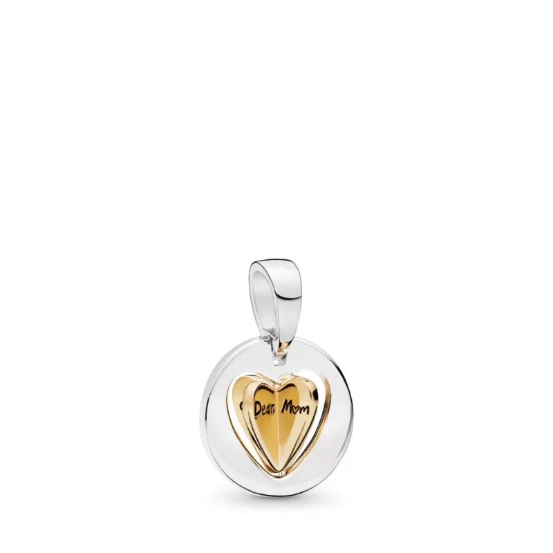 (afbeelding voor) Pandora Mum'S Golden Heart Bedel - 767774