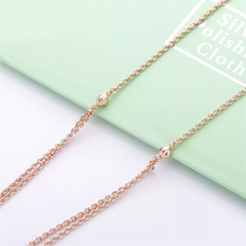 (afbeelding voor) Pandora Perzik Bloesem Bloem Ketting - 388101Ncc - Bekijken 4