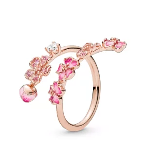 (afbeelding voor) Pandora Perzik Bloesem Bloem Ring - 188088Nccmx