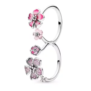 (afbeelding voor) Pandora Perzik Bloesem Bloemen Ring - 198091Nccmx