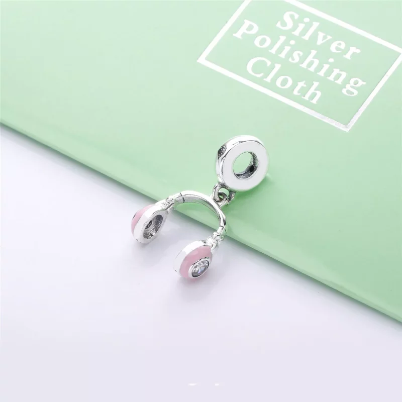 (afbeelding voor) Pandora Pink Headphones Bedel - 797902En160 - Bekijken 2