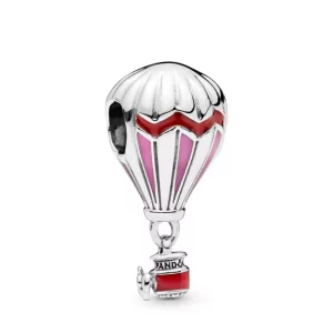 (afbeelding voor) Pandora Red Hot Air Balloon Bedel - 798055ENMX