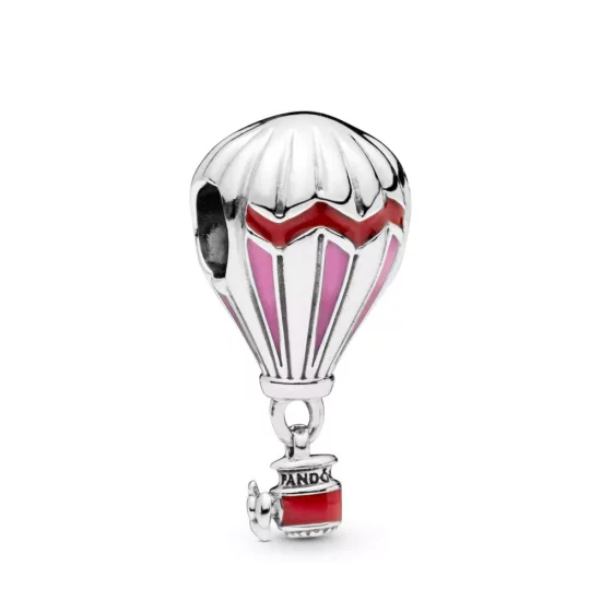 (afbeelding voor) Pandora Red Hot Air Balloon Bedel - 798055ENMX