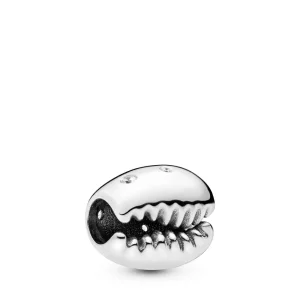 (afbeelding voor) Pandora Sparkling Coffee Bean Shell Bedel - 798131CZ
