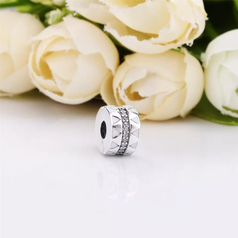 (afbeelding voor) Pandora Sparkling Jagged Lines Bedel - 798067CZ - Bekijken 2
