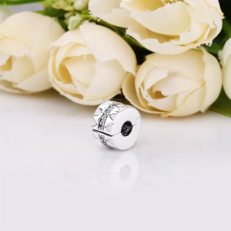 (afbeelding voor) Pandora Sparkling Jagged Lines Bedel - 798067CZ - Bekijken 4