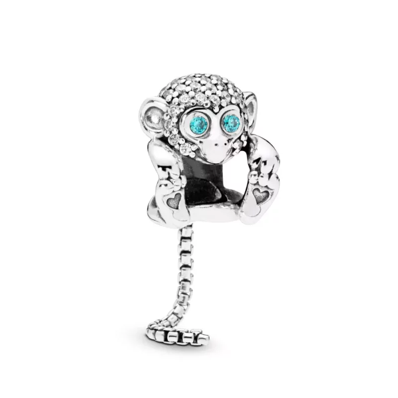 (afbeelding voor) Pandora Sparkling Monkey Bedel - 798054CZ