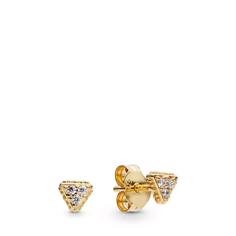 (afbeelding voor) Pandora Sparkling Triangles Oorbellen - 268030CZ