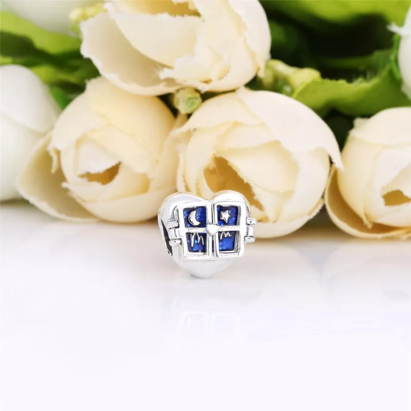 (afbeelding voor) Pandora Window Heart Bedel - 798006En63 - Bekijken 2